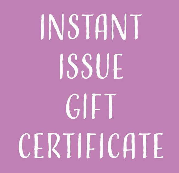 Instant Issue Gift Card